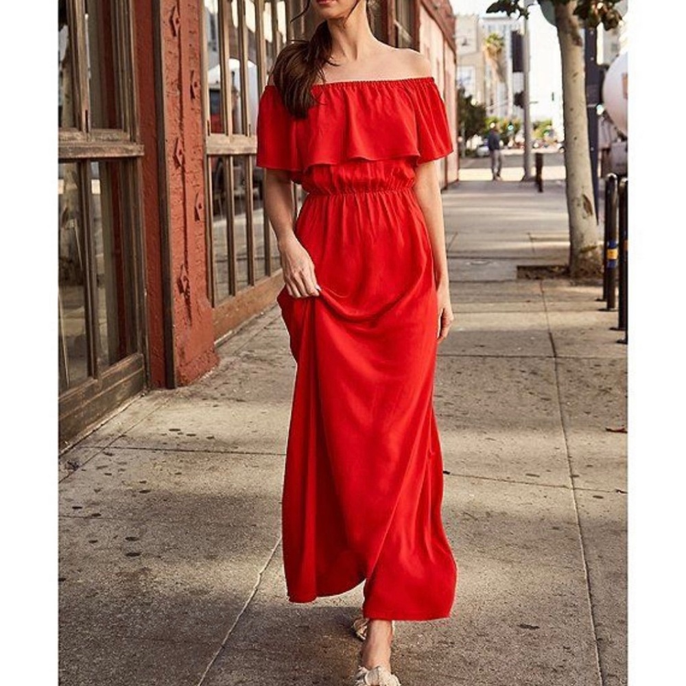 Sugar lips Maxi Dress, Red